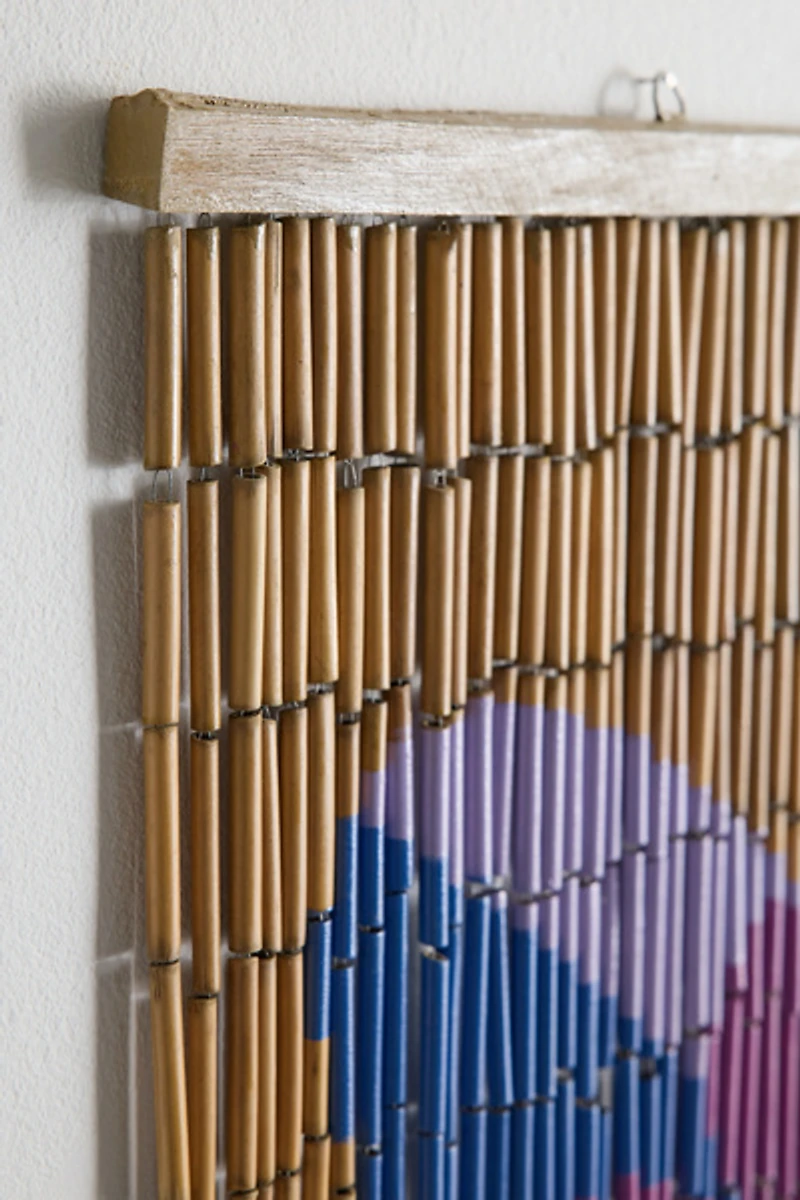 Monica Butterfly Bamboo Beaded Curtain