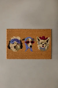 Dog Collage Coir Doormat