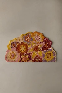Floral Shaped Coir Doormat
