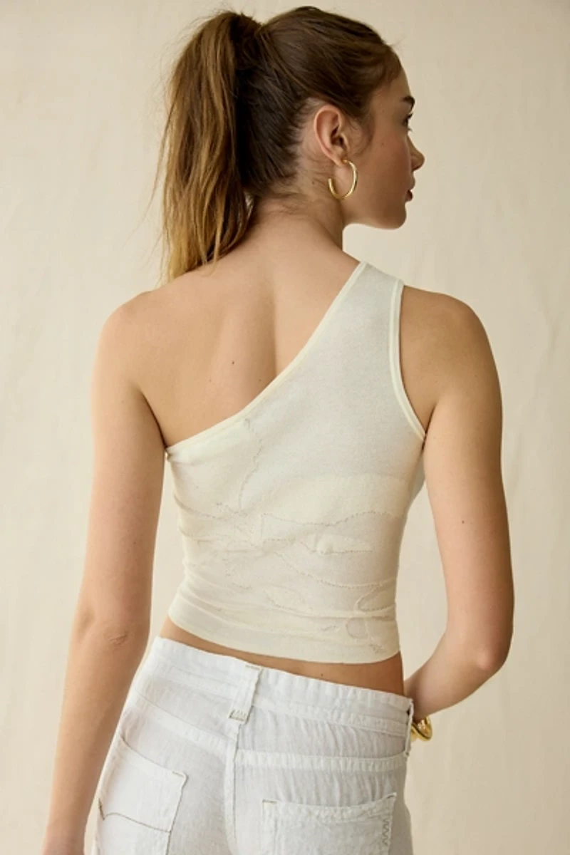 Muse Assembly Iris One-Shoulder Top