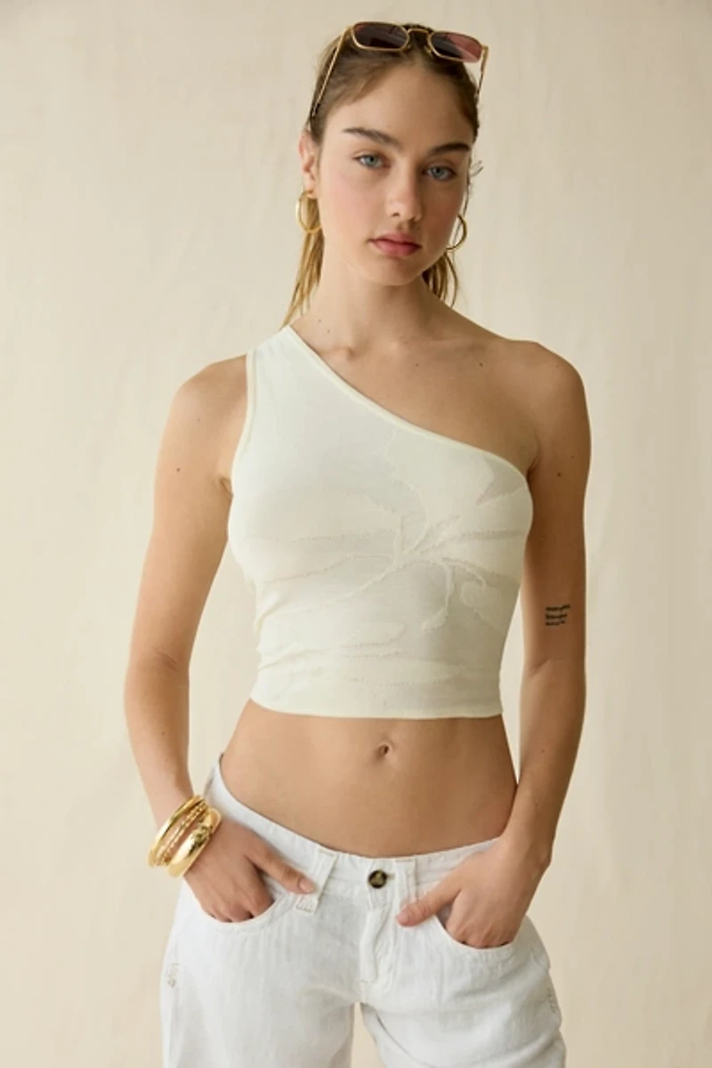 Muse Assembly Iris One-Shoulder Top