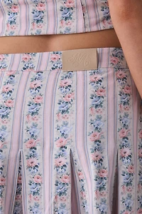 Muse Assembly Drop Waist Pleated Maxi Skirt