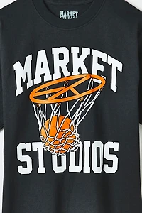 Market Studios Shooting For Peace Graphic Tee
