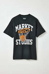 Market Studios Shooting For Peace Graphic Tee