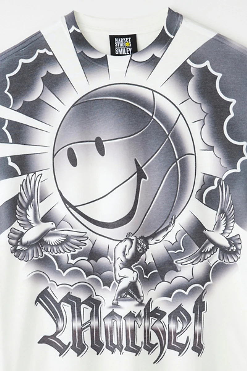 Market Studios X SMILEY Carry Your Weight Graphic Tee