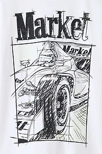 Market Studios Scribbled Formula 1 Graphic Tee