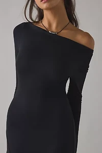 CAMPBELL&KRAMER X ReMADE By UO Demeter Boatneck Maxi Dress