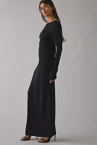 CAMPBELL&KRAMER X ReMADE By UO Demeter Boatneck Maxi Dress