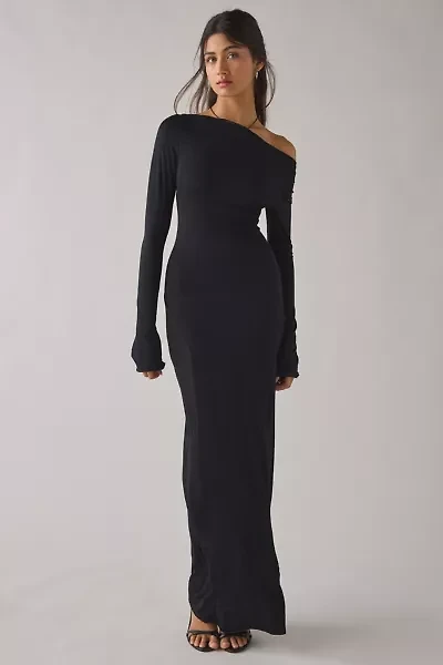 CAMPBELL&KRAMER X ReMADE By UO Demeter Boatneck Maxi Dress