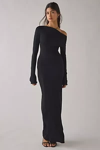 CAMPBELL&KRAMER X ReMADE By UO Demeter Boatneck Maxi Dress