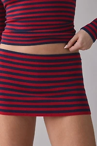 Frankies Bikinis Marialla Sunday Stripe Mini Skort