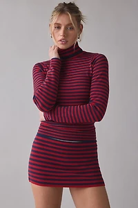 Frankies Bikinis Marialla Sunday Stripe Mini Skort