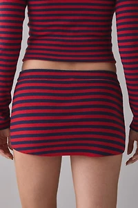 Frankies Bikinis Marialla Sunday Stripe Mini Skort