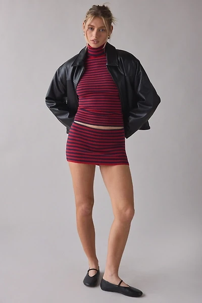 Frankies Bikinis Marialla Sunday Stripe Mini Skort