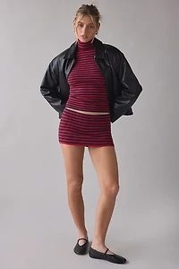 Frankies Bikinis Marialla Sunday Stripe Mini Skort