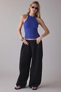 BDG Off-Duty Ribbed High Neck Tank Top