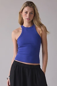 BDG Off-Duty Ribbed High Neck Tank Top