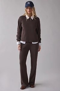 Frankies Bikinis Noah Walnut Thermal Long Sleeve Tee