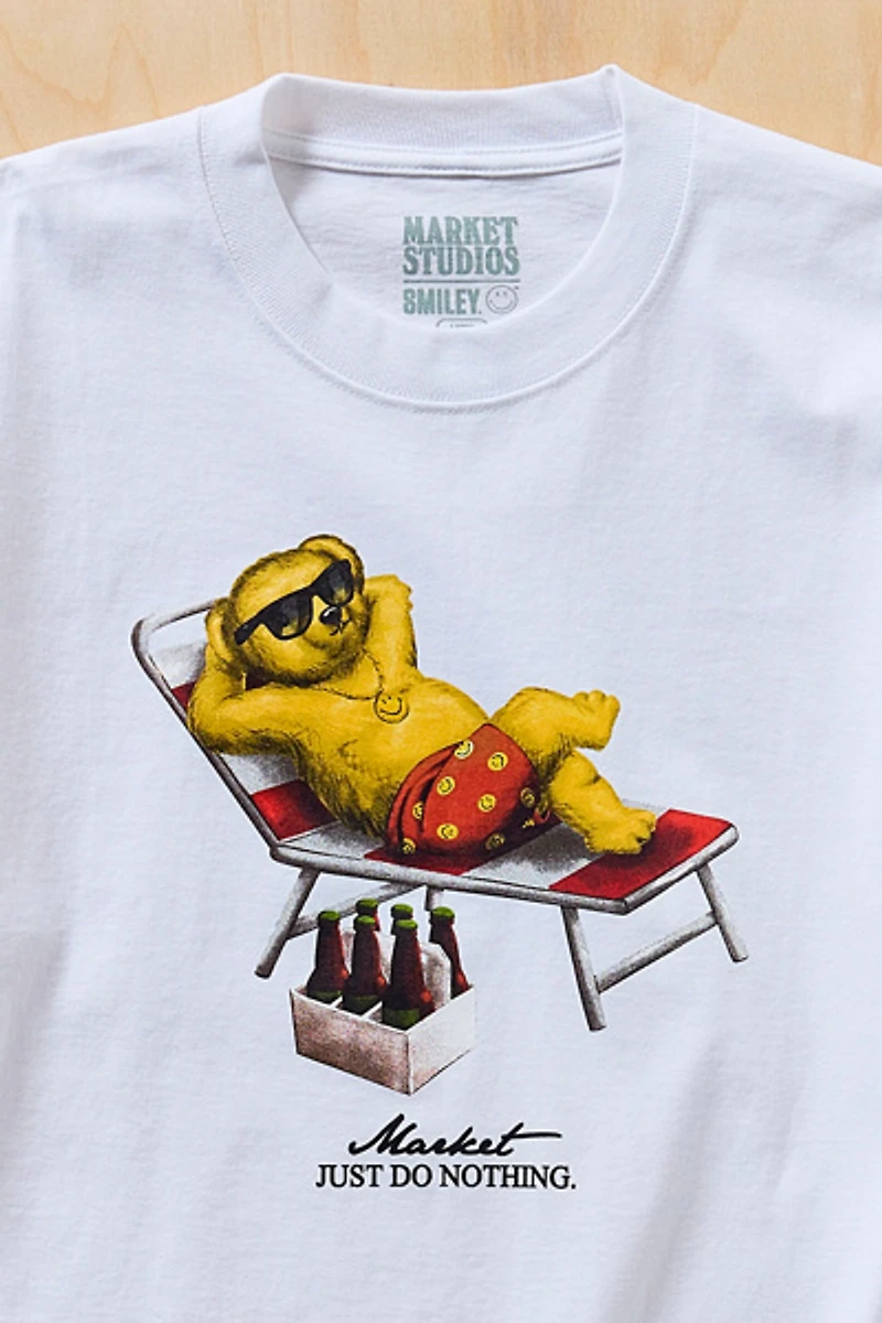 Market Studios Bearly A Care Graphic Tee