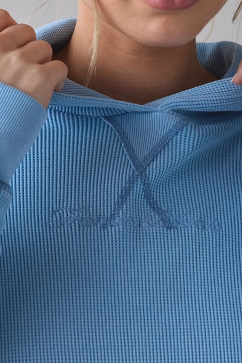 Frankies Bikinis Haven Lullaby Sky Thermal Hoodie Sweatshirt