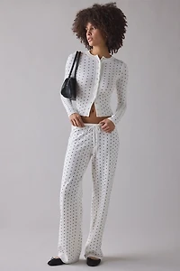 Frankies Bikinis Mellow Belle Of The Ball Cloud Knit Pant