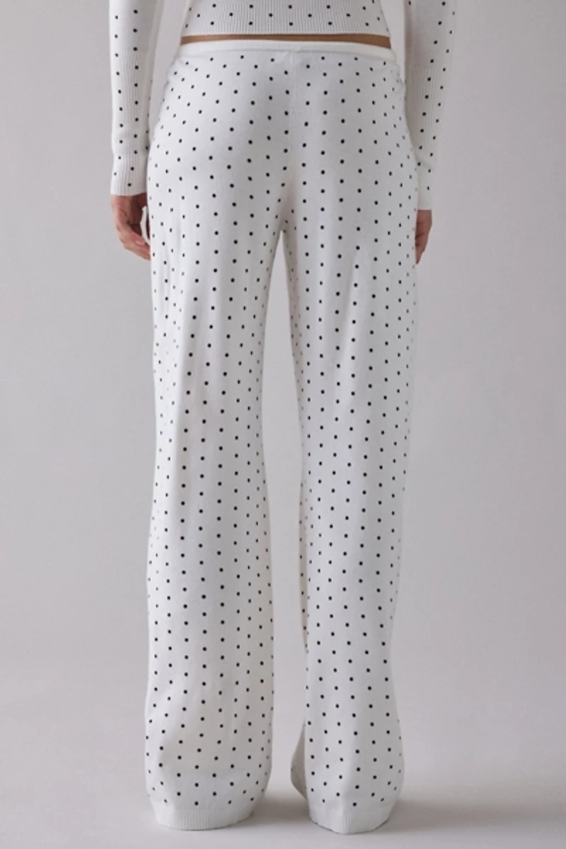 Frankies Bikinis Mellow Belle Of The Ball Cloud Knit Pant