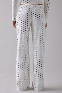 Frankies Bikinis Mellow Belle Of The Ball Cloud Knit Pant