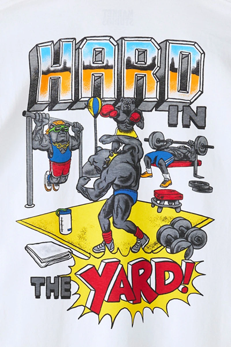 Market Studios Hard The Yard Graphic Tee