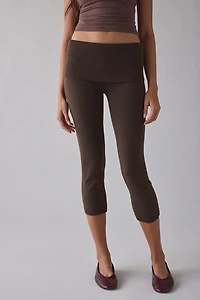 Frankies Bikinis Milo Cloud Knit Capri Pant