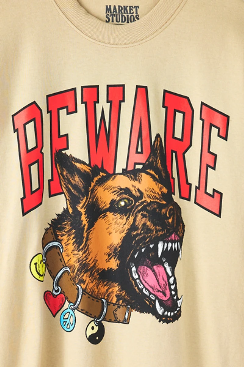 Market Studios Beware Graphic Tee
