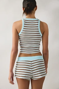 Frankies Bikinis Noah Thermal Knit Mini Short