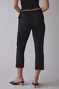 Frankies Bikinis Jay Side-Tie Capri Pants