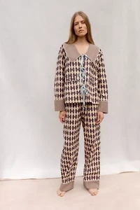 TBCo Cotton Harlequin Pajama Set