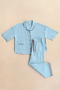 TBCo Cotton Cropped Leg Pajama Set