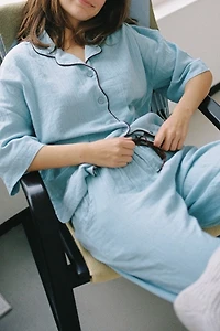 TBCo Cotton Cropped Leg Pajama Set