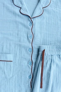TBCo Cotton Cropped Leg Pajama Set