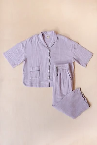 TBCo Cotton Cropped Leg Pajama Set