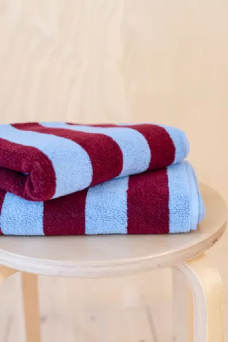 TBCo Striped Terry Cotton Hand Towel Set