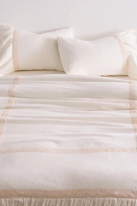 Cali Dream Boho Ruffle Cotton Gauze Duvet Cover