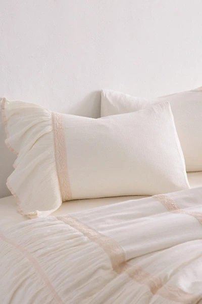 Cali Dream Boho Ruffle Cotton Gauze Sham Set