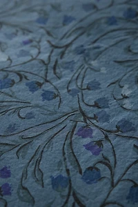 Lily Of The Valley Floral Cotton Percale Duvet Cover