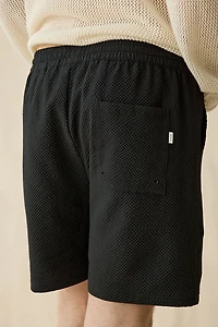 Les Deux Stan Seersucker Swim Shorts