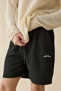 Les Deux Stan Seersucker Swim Shorts