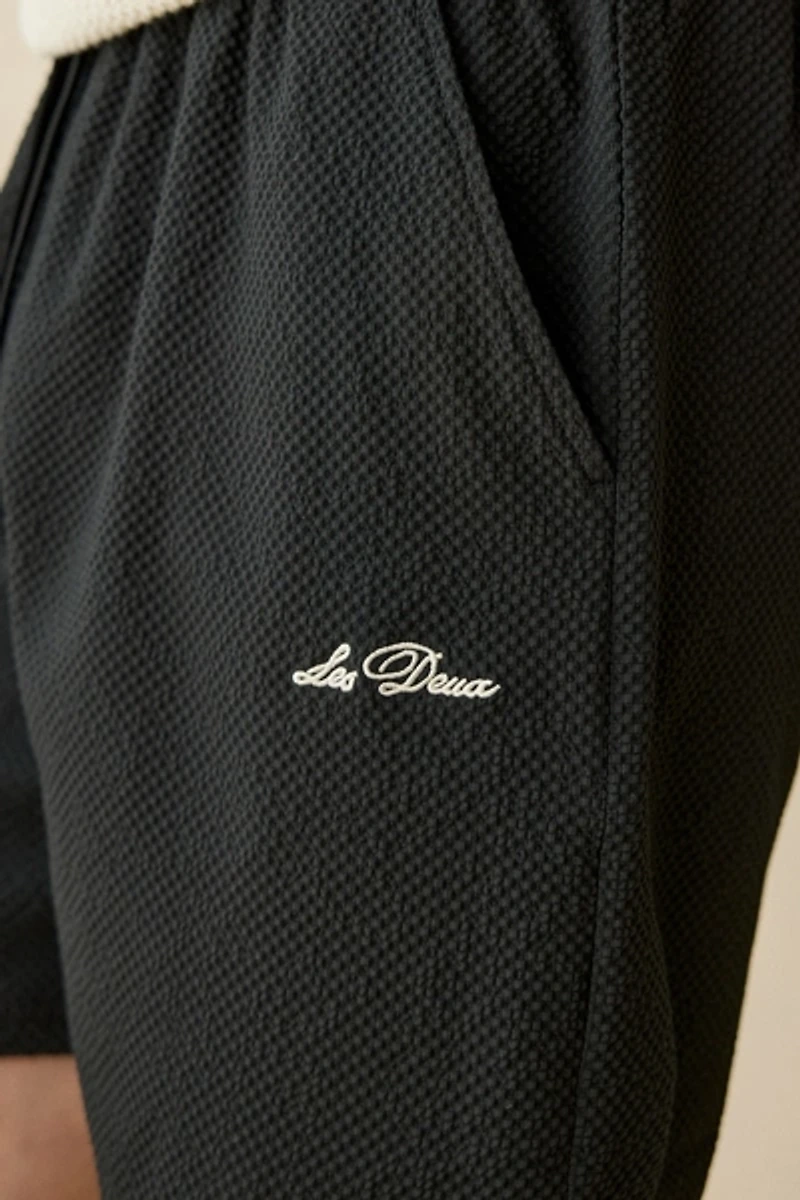 Les Deux Stan Seersucker Swim Shorts