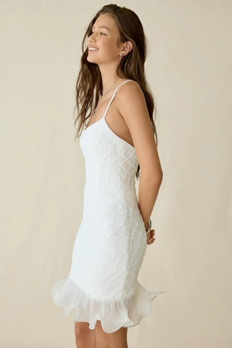 Elliatt Alexandra Flounce Hem Cami Mini Dress