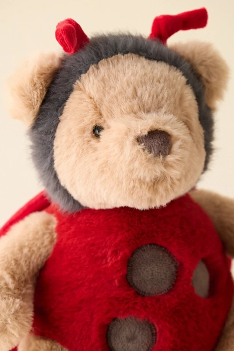 Mon Ami Ladybug Bear Plushie