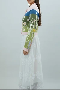 House Of Sunny Sunset Blooms Tripper Cardigan