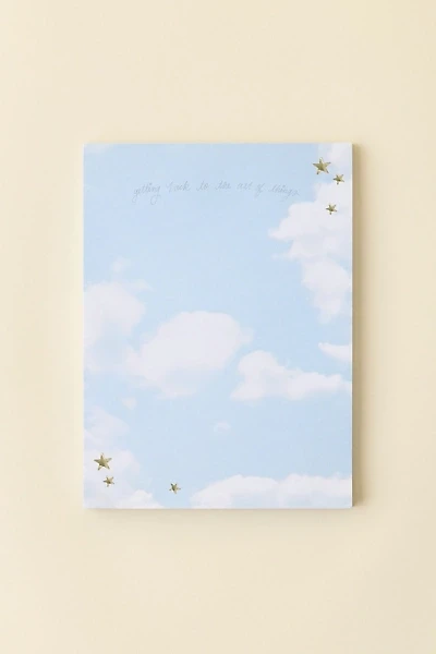 PIPSTICKS X Haricot Vert Cloud Patterned Notepad