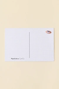 PIPSTICKS X Haricot Vert Sticker Post Cards Stationery Set