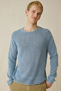 UO Mason Mesh Crew Neck Sweater